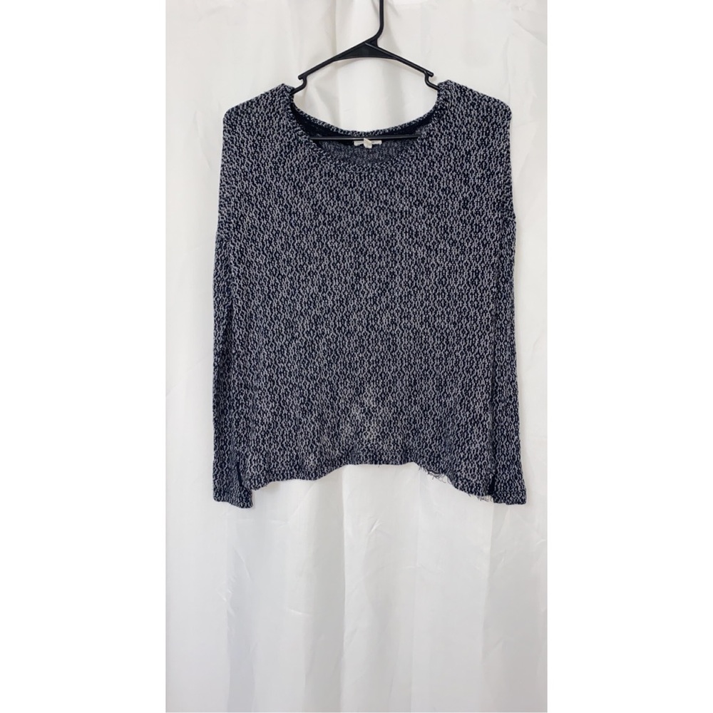 Open back sweater